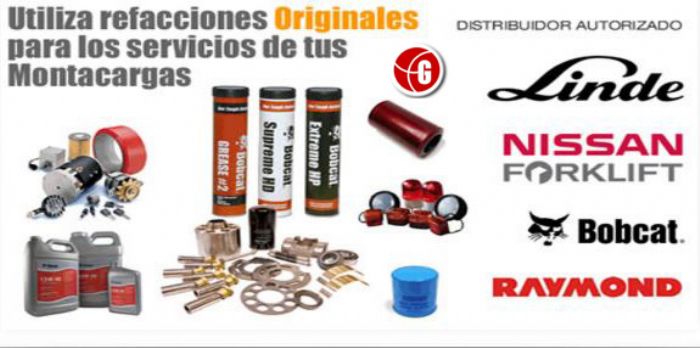 Refacciones originales para montacargas